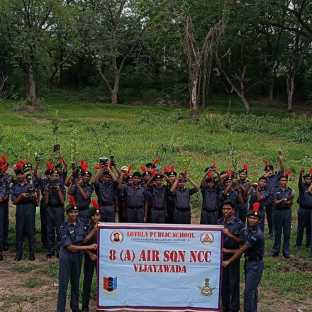 TREE PLANTATION DRIVE – NCC AIR WING CADETS 8 (A)